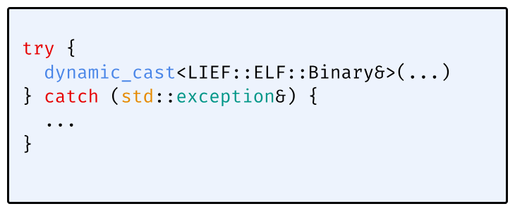 Featured image for LIEF RTTI & Exceptions